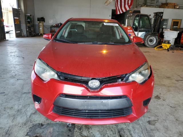 5YFBURHE8FP317444 - 2015 TOYOTA COROLLA L RED photo 5