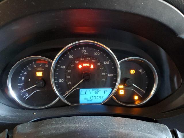 5YFBURHE8FP317444 - 2015 TOYOTA COROLLA L RED photo 9