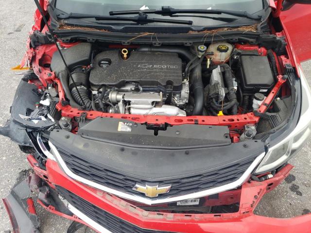 1G1BC5SM0J7101635 - 2018 CHEVROLET CRUZE LS წითელი ფოტო 11
