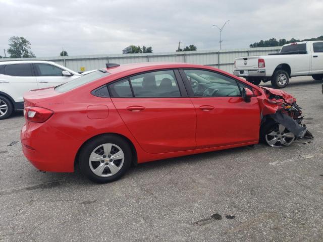 1G1BC5SM0J7101635 - 2018 CHEVROLET CRUZE LS წითელი ფოტო 3