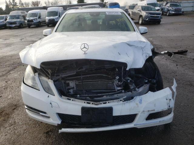 WDDHF2EB0DA726017 - 2013 MERCEDES-BENZ E 350 BLUETEC WHITE photo 5