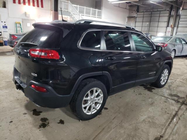 1C4PJMCS3GW366901 - 2016 JEEP CHEROKEE LATITUDE BLACK photo 3