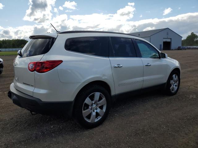 1GNKVLED6BJ410216 - 2011 CHEVROLET TRAVERSE LTZ WHITE photo 3