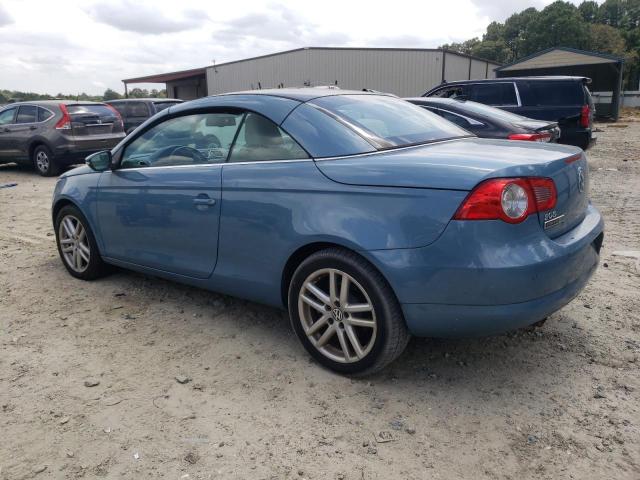 WVWFA71F39V016888 - 2009 VOLKSWAGEN EOS LUX BLUE photo 2