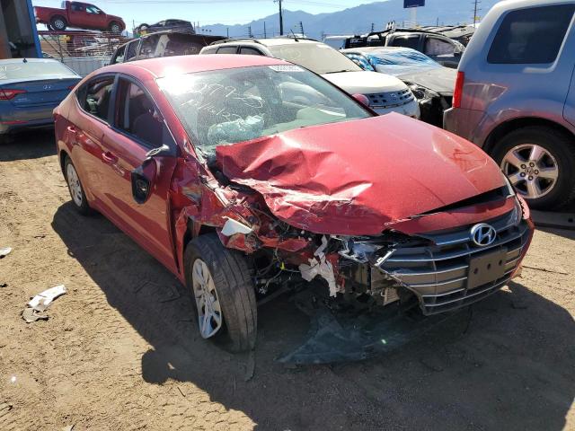 5NPD74LF3LH606923 - 2020 HYUNDAI ELANTRA SE RED photo 4