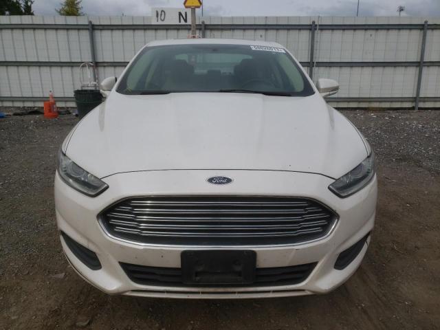 3FA6P0HD1ER168028 - 2014 FORD FUSION SE WHITE photo 5