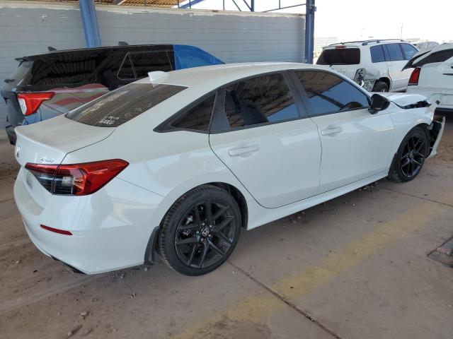 2HGFE2F53RH518382 - 2024 HONDA CIVIC SPORT WHITE photo 3