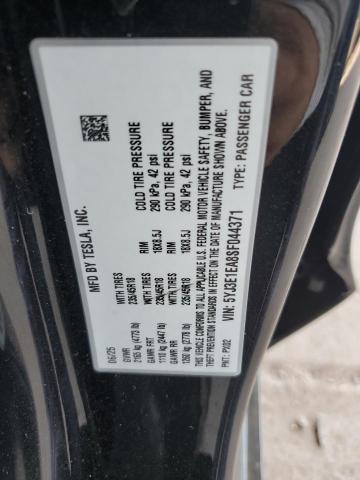 5YJ3E1EA8SF044371 - 2025 TESLA MODEL 3 黑色 照片 12