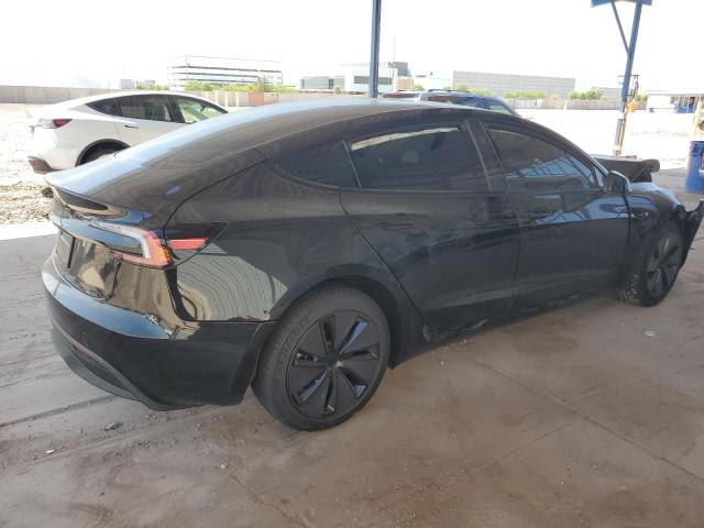 5YJ3E1EA8SF044371 - 2025 TESLA MODEL 3 黑色 照片 3