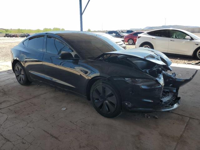 5YJ3E1EA8SF044371 - 2025 TESLA MODEL 3 黑色 照片 4