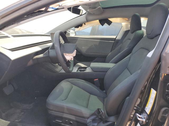 5YJ3E1EA8SF044371 - 2025 TESLA MODEL 3 黑色 照片 7