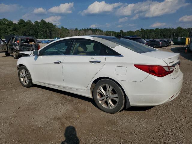 5NPEC4AC0DH637847 - 2013 HYUNDAI SONATA SE WHITE photo 2