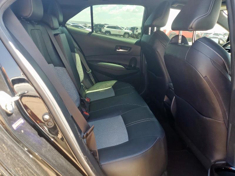 JTNK4RBE4K3051461 - 2019 TOYOTA COROLLA SE BLACK photo 10