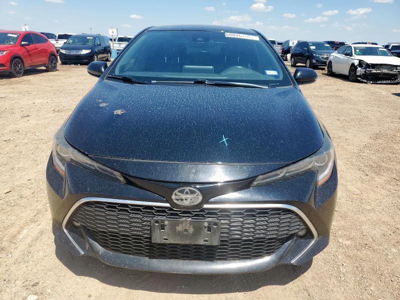 JTNK4RBE4K3051461 - 2019 TOYOTA COROLLA SE BLACK photo 5