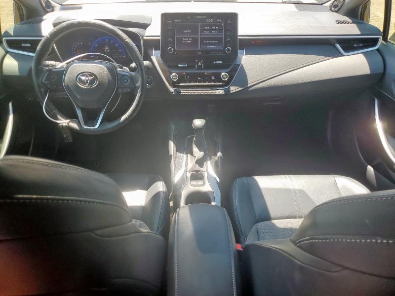 JTNK4RBE4K3051461 - 2019 TOYOTA COROLLA SE BLACK photo 8