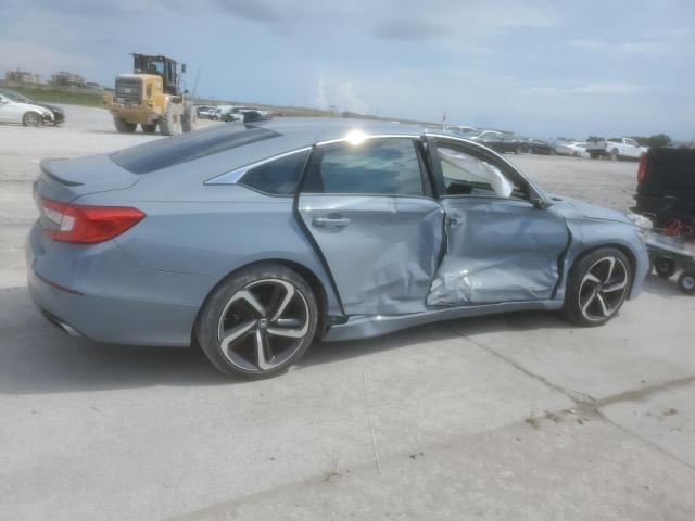 1HGCV1F33NA109108 - 2022 HONDA ACCORD SPORT GRAY photo 3