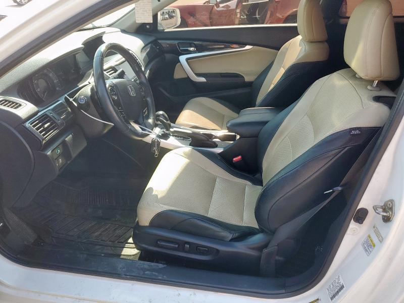 1HGCT1B8XEA014794 - 2014 HONDA ACCORD EXL WHITE photo 7