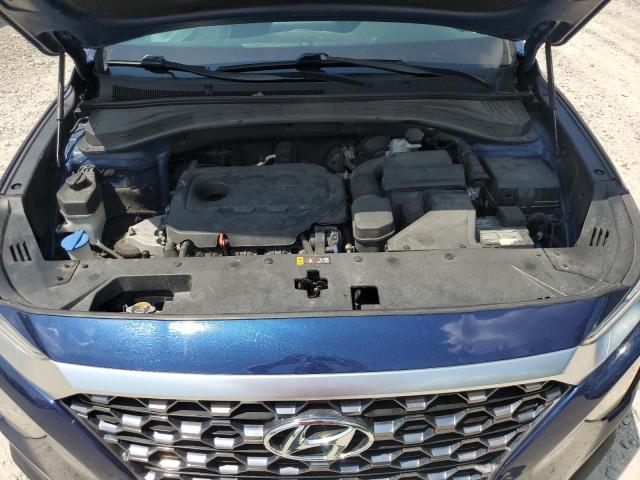 5NMS3CAD7LH204723 - 2020 HYUNDAI SANTA FE SEL BLUE photo 12