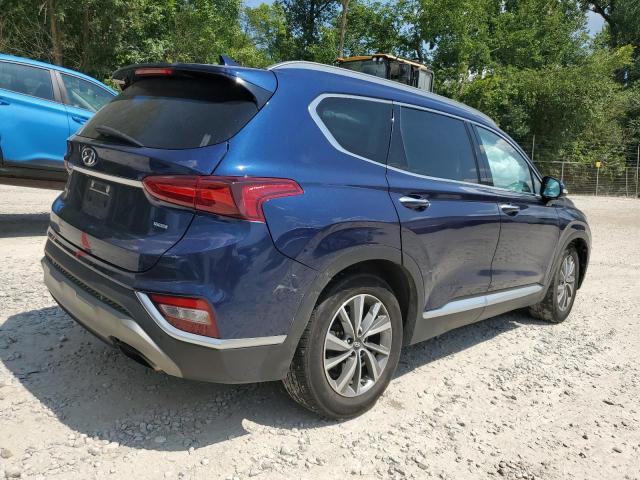 5NMS3CAD7LH204723 - 2020 HYUNDAI SANTA FE SEL BLUE photo 3