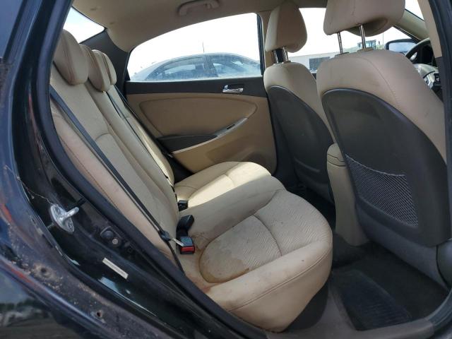 KMHCU4AE3CU094631 - 2012 HYUNDAI ACCENT GLS შავი ფოტო 10