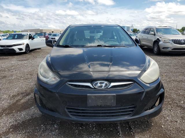 KMHCU4AE3CU094631 - 2012 HYUNDAI ACCENT GLS შავი ფოტო 5