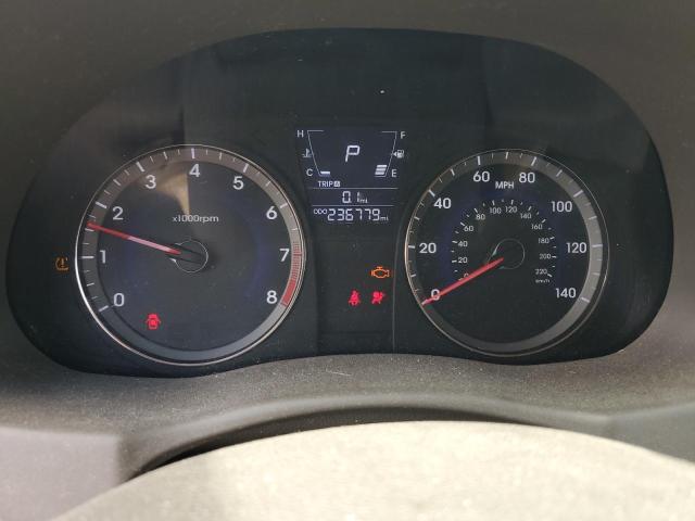 KMHCU4AE3CU094631 - 2012 HYUNDAI ACCENT GLS შავი ფოტო 9