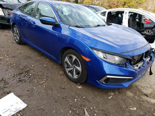 19XFC2F64LE019820 - 2020 HONDA CIVIC LX BLUE photo 4