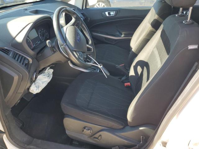 MAJ3P1TE2JC164832 - 2018 FORD ECOSPORT SE Белый фото 7