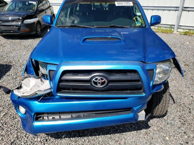 5TEJU62N88Z562907 - 2008 TOYOTA TACOMA DOUBLE CAB PRERUNNER BLUE photo 11