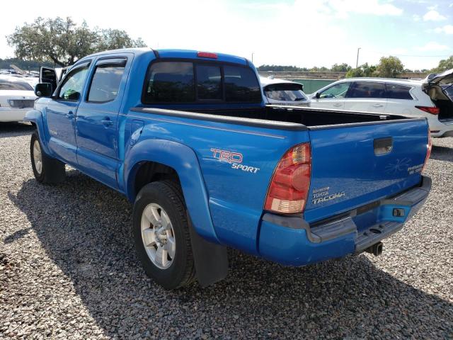 5TEJU62N88Z562907 - 2008 TOYOTA TACOMA DOUBLE CAB PRERUNNER BLUE photo 2