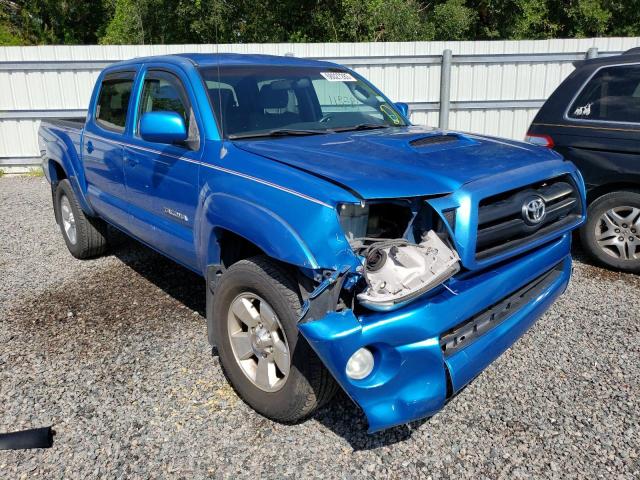 5TEJU62N88Z562907 - 2008 TOYOTA TACOMA DOUBLE CAB PRERUNNER BLUE photo 4