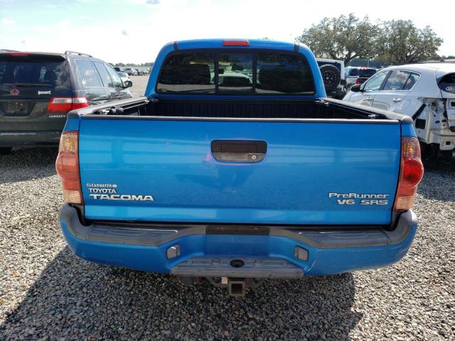 5TEJU62N88Z562907 - 2008 TOYOTA TACOMA DOUBLE CAB PRERUNNER BLUE photo 6