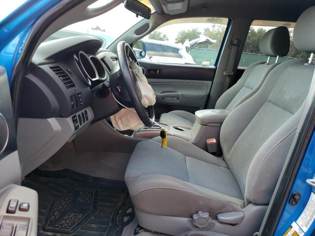 5TEJU62N88Z562907 - 2008 TOYOTA TACOMA DOUBLE CAB PRERUNNER BLUE photo 7