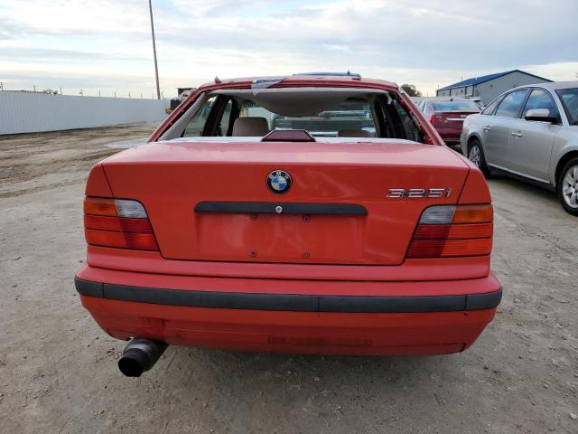 WBACB4320SFM04439 - 1995 BMW 325 I AUTOMATIC RED photo 6