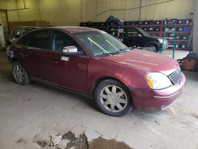1FAHP25127G135242 - 2007 FORD FIVE HUNDR LIMITED MAROON photo 4