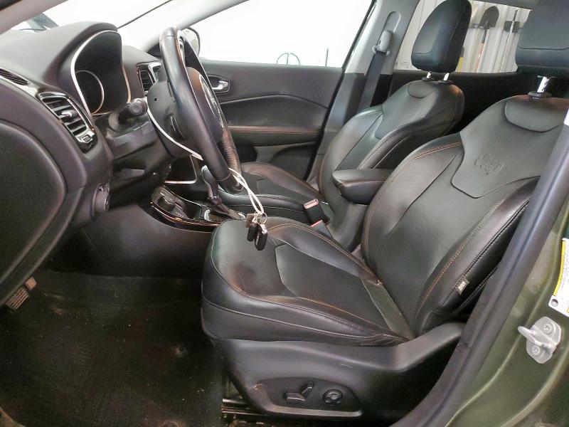 3C4NJDCB6JT458251 - 2018 JEEP COMPASS LIMITED Կանաչ լուսանկար 7