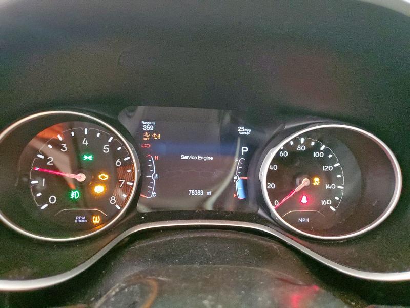 3C4NJDCB6JT458251 - 2018 JEEP COMPASS LIMITED Կանաչ լուսանկար 9