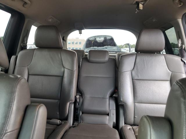 5FNRL5H61CB079821 - 2012 HONDA ODYSSEY EXL BLACK photo 10