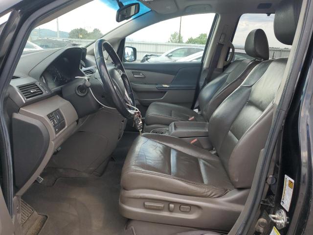 5FNRL5H61CB079821 - 2012 HONDA ODYSSEY EXL BLACK photo 7