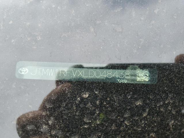 JTMW1RFVXLD048438 - 2020 TOYOTA RAV4 XLE WHITE photo 13