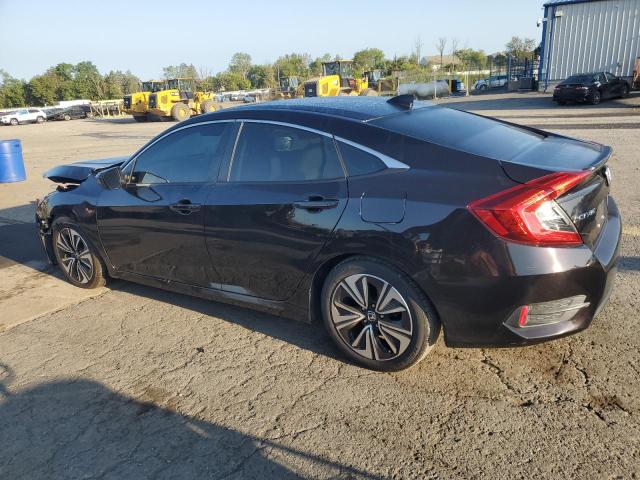 JHMFC1F7XJX012482 - 2018 HONDA CIVIC EXL BLACK photo 2