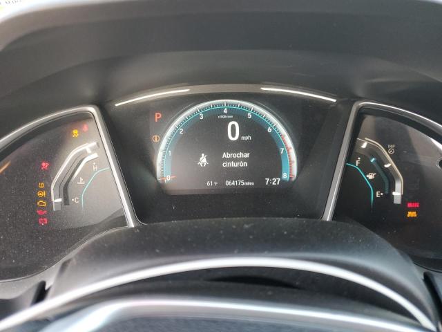 JHMFC1F7XJX012482 - 2018 HONDA CIVIC EXL BLACK photo 9