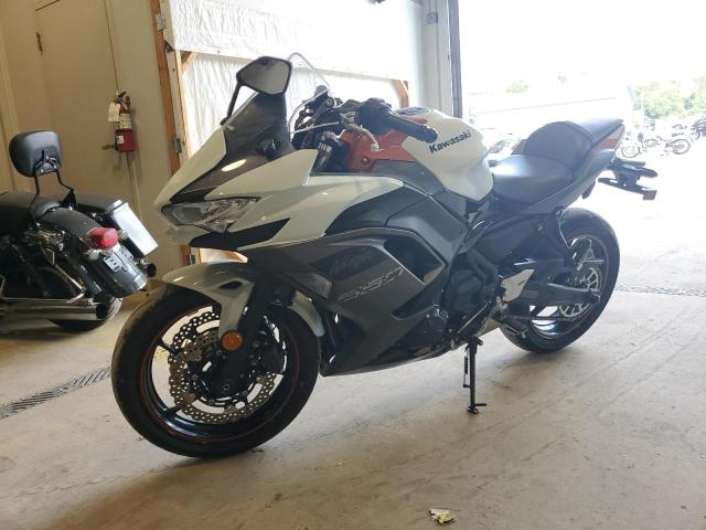 ML5EXER1XPDA90767 - 2023 KAWASAKI EX650 R Ақ фото 2