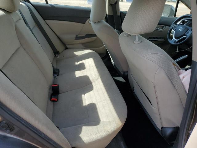 19XFB2F50DE030888 - 2013 HONDA CIVIC LX CHARCOAL photo 10