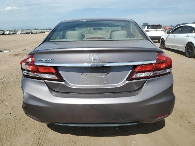 19XFB2F50DE030888 - 2013 HONDA CIVIC LX CHARCOAL photo 6