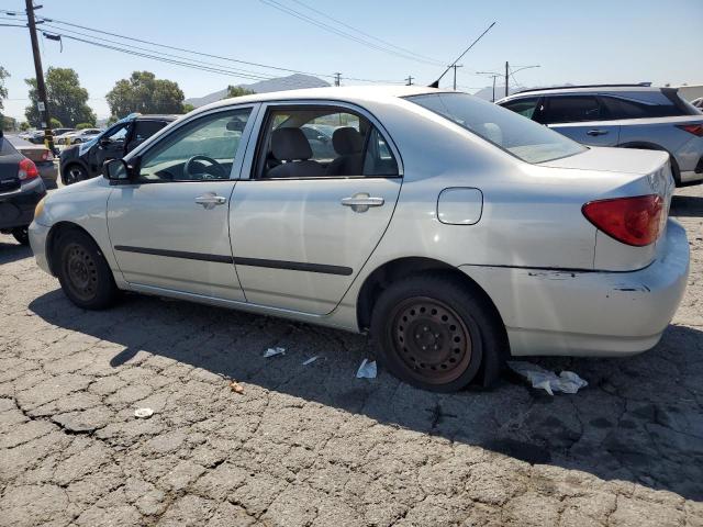 1NXBR32E73Z054283 - 2003 TOYOTA COROLLA CE SILVER photo 2