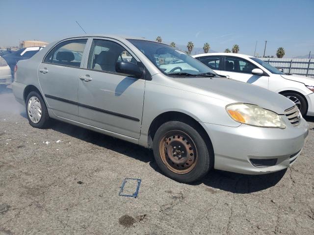 1NXBR32E73Z054283 - 2003 TOYOTA COROLLA CE SILVER photo 4