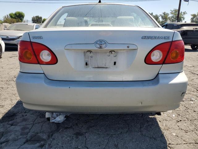 1NXBR32E73Z054283 - 2003 TOYOTA COROLLA CE SILVER photo 6