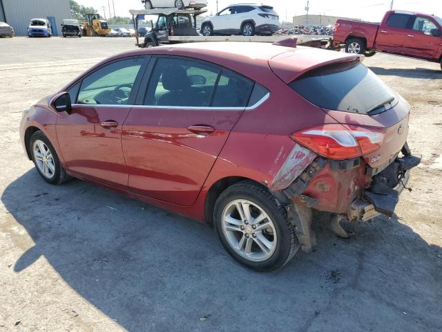 3G1BE6SM6JS576806 - 2018 CHEVROLET CRUZE LT MAROON photo 2