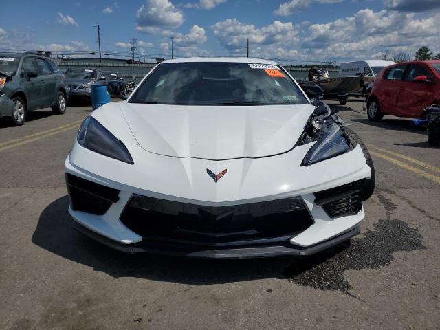 1G1YB2D42N5117295 - 2022 CHEVROLET CORVETTE STINGRAY 2LT WHITE photo 5